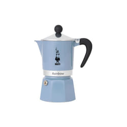 Bialetti - rainbow cafetiere 6T alu bleu azur primavera 2024