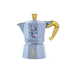 Bialetti Bridgerton Cafetière à moka Noir, Bleu, Or, Violet, Jaune
