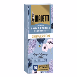 Bialetti Bridgerton, Capsule de café, Nespresso, 10 tasses, 80% Arabica 20% Robusta, 5,5 g, 10 pièce(s)
