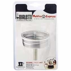 Bialetti 0109401, Filtre à café, Mukka Experss, Acier inoxydable, Métal, Italie, 1 pièce(s)