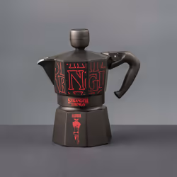 Bialetti Stranger Things Cafetière à moka Noir, Rouge - Vue supplémentaire 3