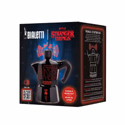 Bialetti Stranger Things Cafetière à moka Noir, Rouge - Vue supplémentaire 4