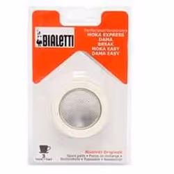 Bialetti Joints, Filtre pour cuisinières, Cappucino, Argent
