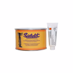 Stuc pour marbre Sintolit Verticale Mastic solide polyester bi-composant. Structure thixotrope, forte adhérence, durcissement ...