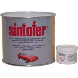 Stuc Sintolit Pour Métal Fer Bicomposant Kg.1,500 Ml.750