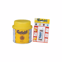 Mastic pour bois clair et foncé Sintolit Soude et reconstitue les parties manquantes du bois, répare parquet, volets roulants ...