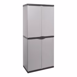Mongardi 7810C04, Buffet, Colonne, 2 portes(s), 3 étagères, Gris, Porte à charnière