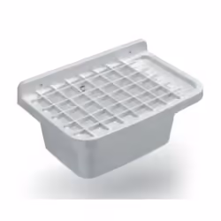 Mongardi 7840C98, Evier mural, Rectangulaire, Blanc, 1 bols, Rectangulaire, 500 mm