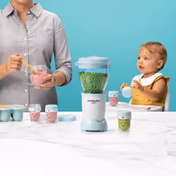 NutriBullet NBY100 blender 0,924 L Mélangeur de table 200 W Bleu - Vue supplémentaire 8