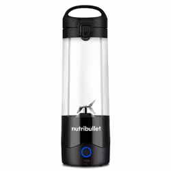 NutriBullet NBP003B, Mixeur portable, 0,475 L, Fonction d'impulsion, Pileur de glace, 0,4237 m, Noir
