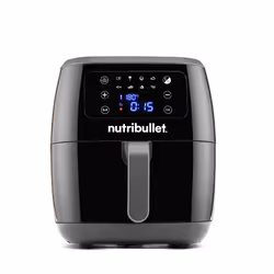 NutriBullet XXL Digital Air Fryer, Friteuse d’air chaud, 7 L, Unique, Noir, Tactile, Autonome