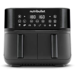 NutriBullet Air Fryer Double Bac 8 L Autonome 2850 W Friteuse d’air chaud Noir