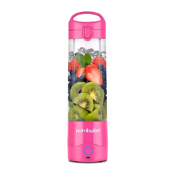 Nutribullet - Blender portable NBP003BP - 100 w - Tasse 475 ml - Sans bpa - Rose