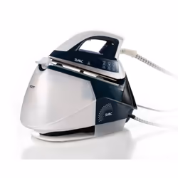 Simac 6409, 2400 W, 130 g/min, Semelle en céramique, 6,5 bar, 1,7 L, Bleu, Blanc