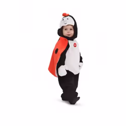 Trudi 19149, Déguisement, Enfant, unisexe, Animal, Coccinelle, Noir, Rouge, Blanc