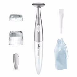 Braun Silk-épil Bikini Styler FG1100 tondeuse bikini Blanc, Argent - Vue supplémentaire 3