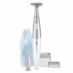 Braun Silk-épil Bikini Styler FG1100 tondeuse bikini Blanc, Argent - Vue supplémentaire 4