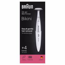 Braun Silk-épil Bikini Styler FG1100 tondeuse bikini Blanc, Argent - Vue supplémentaire 5