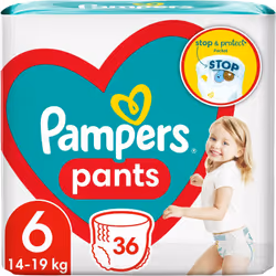 Chers parents, facilitez le changement de couche de votre bébé et assurez-lui un confort maximal. Les couches-culottes Pamper ...