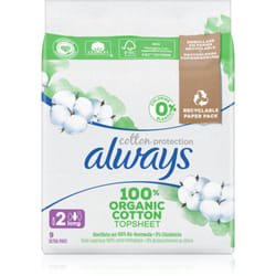 Always Cotton Protection Long 9 pcs