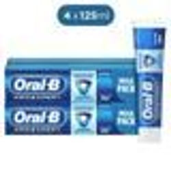 Dentifrice Oral-B Pro-Expert Protection Professionnelle, 4 X125ml, emballés dans un carton recycl - TU