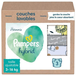 PAMPERS Hybrid Couches lavables pour bébé
