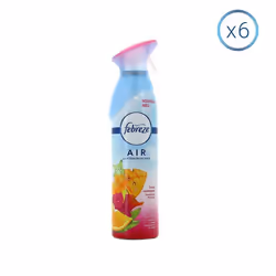 6 Aérosols Fruits Exotiques, Désodorisant Febreze 300 ml