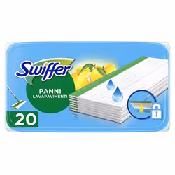 Lingette nettoyante Swiffer Lingettes Humides Pour Sol 20 Lingettes Parfum Citrus Fresh Pour Un Nettoyage Facile Et Rapide