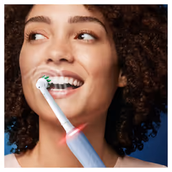 Oral-B Pro 3 3000 Cross Adulte Brosse à dents rotative oscillante Bleu - Vue supplémentaire 4