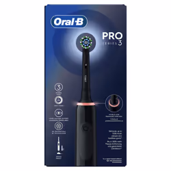Oral-B Pro 3 3000 Adulte Brosse à dents rotative oscillante Noir