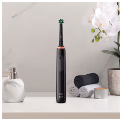 Oral-B Pro 3 3900N Gift Edition Adulte Brosse à dents rotative oscillante Noir, Rose - Vue supplémentaire 5