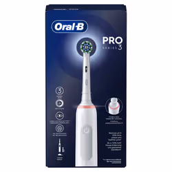 Oral-B PRO 3 3700 Adulte Brosse à dents rotative oscillante Blanc