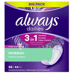 Always Dailies Serviette hygiénique 56 pièce(s)