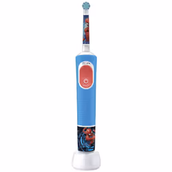 Oral-B Kids 8006540772768, Enfant, Brosse à dents rotative, Soin quotidien, Sensible, Multicolore, Rond, Batterie