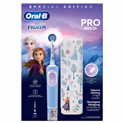 Oral-B Vitality Pro Frozen Adulte Brosse à dents rotative oscillante Noir, Gris