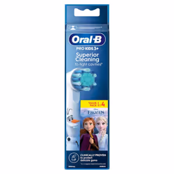 Oral-B Kids Pro 3+ 4 pièce(s) Blanc