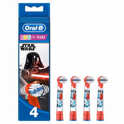Oral-B Kids Star Wars, 4 pièce(s), Multicolore, Star Wars, 3 an(s), Blister