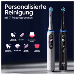 Oral-B iO iO10 Adulte Brosse à dents rotative Noir - Vue supplémentaire 9