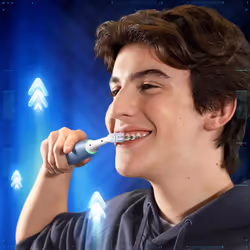 Oral-B iO Series 4 My Way Adolescents Brosse à dents vibrante Bleu