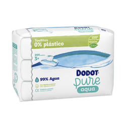 Dodot Pure Total Care lingettes humides 99% eau 144 u