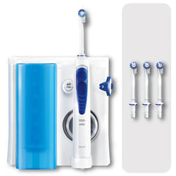Oral-B Oxyjet Adulte Brosse à dents rotative oscillante Blanc