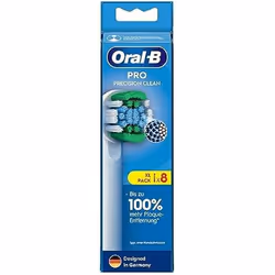 Oral-B Oral-B Lot de 8 brossettes de rechange pour brosse à dents électrique avec poils innovants en forme de X Conçu en Alle ...