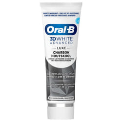 Oral-B 3D White Advanced Dentifrice Luxe Charbon 75 ml