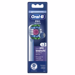 Oral-B Pro 3D White 3 pièce(s) Blanc