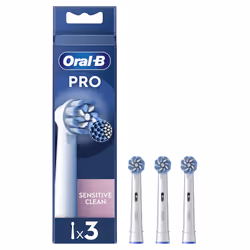 Oral-B Pro Sensitive Clean, 3 pièce(s), Blanc, Oral-B, iO, Pulsonic, Blister