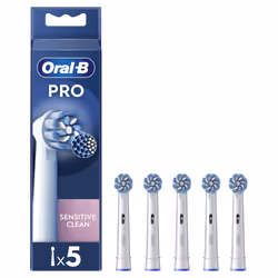 Oral-B Pro Sensitive Clean, 5 pièce(s), Blanc, Oral-B, iO, Pulsonic, Blister