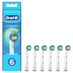 Oral-B Precision Clean 8006540886618 tête de brosses 6 pièce(s) Blanc