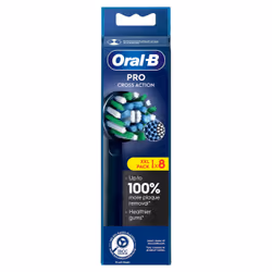 Oral-B CrossAction 8 pièce(s) Noir