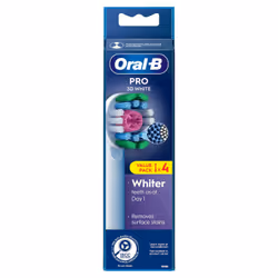 Oral-B 3D White 4 pièce(s) Blanc