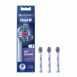 Brossette dentaire ORAL-B Brossettes 3D White x3 X-filaments
